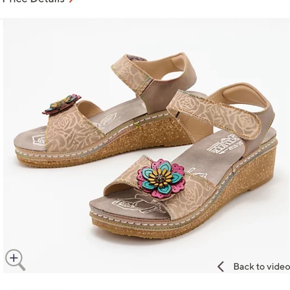 L'artiste By Spring Step Cuteness Sandals
Women's 9.5-10 /41 Grey Multic…‎ - Picture 6 of 9